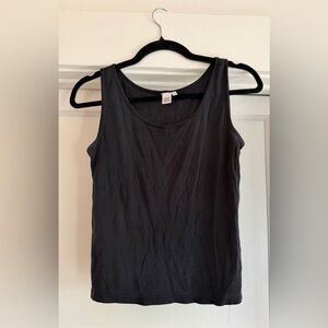 Wintersilks 100% silk black tank top size small excellent condition